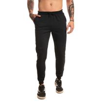 Calça De Moletom Masculina Lisa Sem Estampa Com Bolso