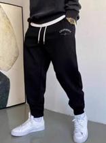 Calça de Moletom Masculina Modelagem Conforto Inverno Quente Básica e Moderna Calça de Moletom Masculina Modelagem Conforto Inverno Quente Básica e Moderna
