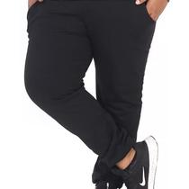 Calça de Moletom Masculina Plus Size