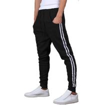 Calça de moletom masculina saruel skinny sport luxo