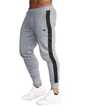 Calça de moletom masculino slim jogger listra logo konoa