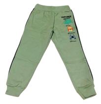 Calça De Moletom Menino Infantil Livy Flanelada Com Estampa Calça De Moletom Menino Infantil Livy Flanelada Com Estampa
