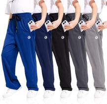 Calça de moletom OCYMA Boys com bolsos com zíper, pacote com 5 a 24 anos Calça de moletom OCYMA Boys com bolsos com zíper, pacote com 5 a 24 anos