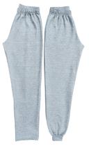 Calça de moletom para visita em presidio cor cinza mescla com barra reta ou punhos sem bolso Calça de moletom para visita em presidio cor cinza mescla com barra reta ou punhos sem bolso