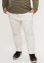 Calça de moletom plus size com punho - últimas peças! Rovitex Calça de moletom plus size com punho - últimas peças! Rovitex