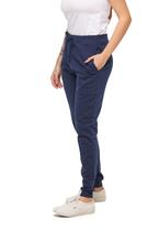 Calça de moletom plus size feminina jogger slim fit básica lisa - m9p Calça de moletom plus size feminina jogger slim fit básica lisa - m9p