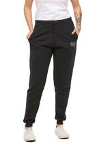 Calça de moletom plus size feminina jogger slim sport wooks - m10p