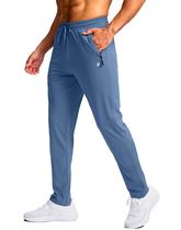 Calça de moletom Pudolla Tall Men com costura interna 32/34/36 cm com bolsos com zíper