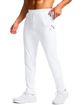 Calça de moletom Pudolla Tall Men com costura interna 81/86/91 cm com bolsos com zíper