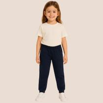 Calça de Moletom Quentinha para Menina Malwee Kids com Forro Peluciado