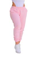 Calça de moletom rosa jogger