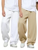 Calça de moletom RoseSeek Boy, perna larga, cintura elástica, 14 anos Calça de moletom RoseSeek Boy, perna larga, cintura elástica, 14 anos