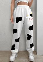 Calça de Moletom StreetWear Despojada Vaquinha Calças Largas Linha Premium Calça de Moletom StreetWear Despojada Vaquinha Calças Largas Linha Premium