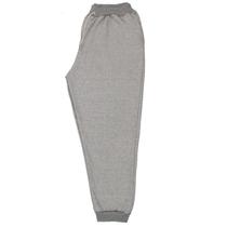 Calça De Moletom Unissex Cinza Com Bolso Lateral Treino Slim Skinny Confortável