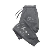 Calça de Moletom Unissex de Lã - Confortável e Quente para Casais