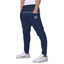 Calça de moletom wooks masculina saruel skinny sport luxo