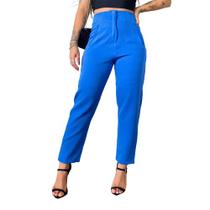 Calça de Neoprene Alfaiataria Feminina Cintura Alta - Elegância e Conforto Calça de Neoprene Alfaiataria Feminina Cintura Alta - Elegância e Conforto