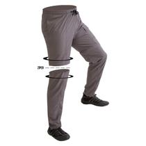 Calça De Pesca Com Ziper No Joelho Hidronatic Mar Negro UV50+ Chumbo