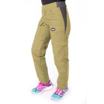 Calça de Pesca Feminina MTK Athena Vira Bermuda Com Proteção Solar Cor Caqui