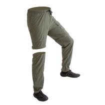 Calça de Pesca Proteção Solar UV com Ziper Joelho Hidronatic Musgo - Mar Negro