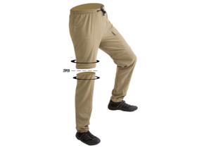 Calça de Pesca Vira Bermuda Mar Negro Hidronatic - Caqui