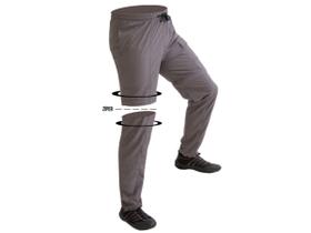 Calça de Pesca Vira Bermuda Mar Negro Hidronatic - Chumbo