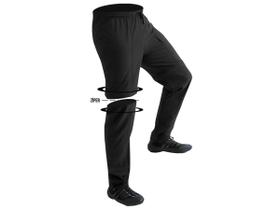 Calça de Pesca Vira Bermuda Mar Negro Hidronatic - Preto Calça de Pesca Vira Bermuda Mar Negro Hidronatic - Preto