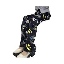 Calça de Pijama Feminina Hello Kitty e Batman - Flanela Quente e Pelúcia - Estilo Y2K