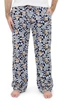 Calça de Pijama Handcraft Rick & Morty Xadrez Azul em Pelúcia Calça de Pijama Handcraft Rick & Morty Xadrez Azul em Pelúcia