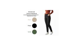 Calça De Sarja Feminina Bolso Faca e embutido com Lycra Calça De Sarja Feminina Bolso Faca e embutido com Lycra