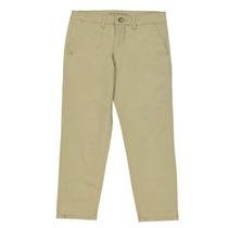 Calça de Sarja Infantil Menino Ogochi Marrom com Bolso Atrás Calça de Sarja Infantil Menino Ogochi Marrom com Bolso Atrás