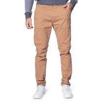 Calça de Sarja Masculina Dixie Slim Chino Caramelo Calça de Sarja Masculina Dixie Slim Chino Caramelo