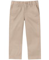 Calça de Sarja para Meninos Pequenos Izod Uniforme Escolar, Caqui, 3T Calça de Sarja para Meninos Pequenos Izod Uniforme Escolar, Caqui, 3T