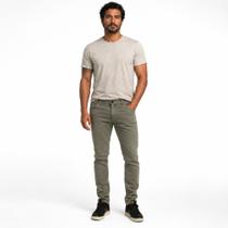 Calça de Sarja Slim com Elástano Calça de Sarja Slim com Elástano