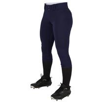 Calça de Softball CHAMPRO Low Rise Azul Marinho Média para Meninas Calça de Softball CHAMPRO Low Rise Azul Marinho Média para Meninas