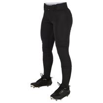 Calça de Softball CHAMPRO Tournament Cintura Baixa Feminina XL Preta