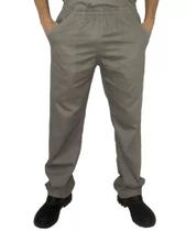 Calça de trabalho cinza sarja brim profissional construção civil indústria Calça de trabalho cinza sarja brim profissional construção civil indústria