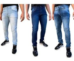 Calça De Trabalho Masculina Jeans Tradicional Uniforme - Jeans Brasil
