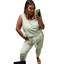 Calça de tricoline reta com bolso - Rochele Calça de tricoline reta com bolso - Rochele
