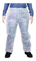 Calça Descartável Tnt Branco 30g - 20 Unidades
