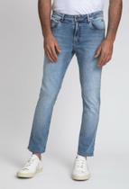 Calça Docthos Fit Cropped Jeans Claro T-400