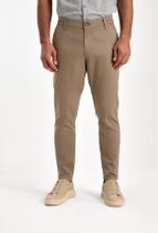 Calça Docthos Fit Cropped Sarja Maquinetada