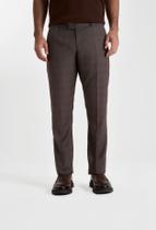 Calça docthos slim alfaiataria pv xadrez cós transpassado Calça docthos slim alfaiataria pv xadrez cós transpassado