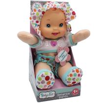 Calça Doll Baby's First Smartie com camiseta branca framboesa