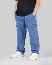 Calça DR7 Street Cargo Big (Tamanho Extra) - Jeans Calça DR7 Street Cargo Big (Tamanho Extra) - Jeans
