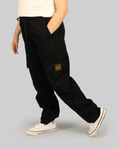 Calça DR7 Street Cargo The Penny Patch (Juvenil) - Preta Calça DR7 Street Cargo The Penny Patch (Juvenil) - Preta