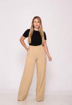 Calça Elástico Feminina 7941 Areia F075 Calça Elástico Feminina 7941 Areia F075