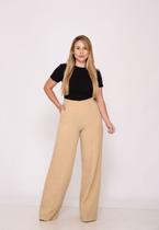 Calça Elástico Feminina 7941 Areia Calça Elástico Feminina 7941 Areia