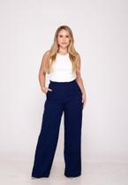 Calça Elástico Feminina 7941 Blue F075 Calça Elástico Feminina 7941 Blue F075