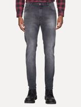 Calça Ellus Jeans Masculina Slim Sprouting Black Stone Preta